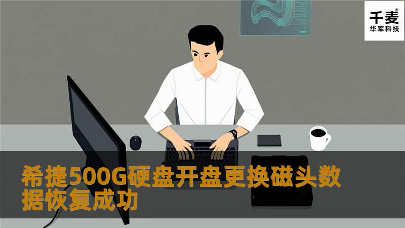 希捷500G硬盘开盘更换磁头数据恢复成功