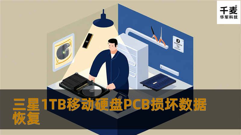 三星1TB移动硬盘PCB损坏数据恢复