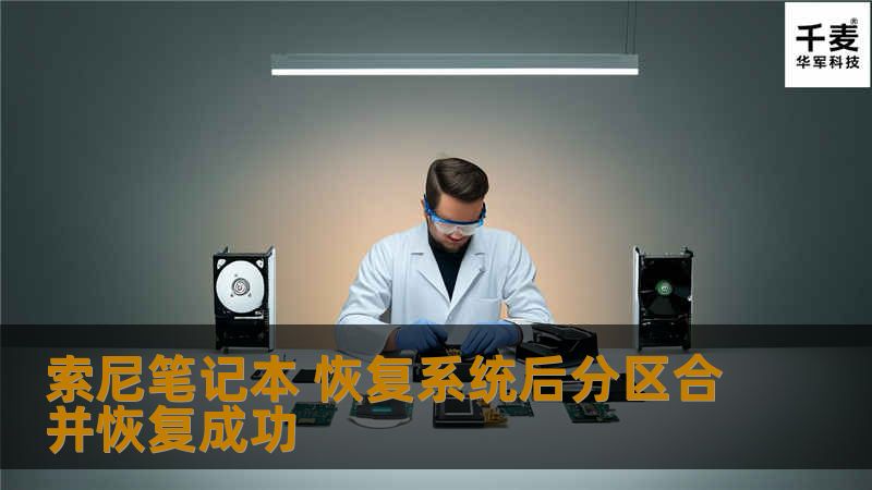 索尼笔记本 恢复系统后分区合并恢复成功