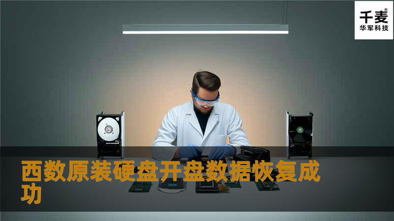西数原装硬盘开盘数据恢复成功