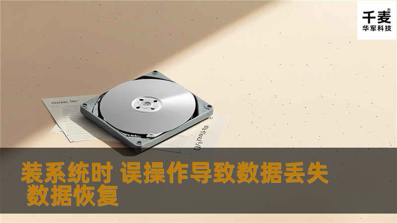 装系统时 误操作导致数据丢失 数据恢复
