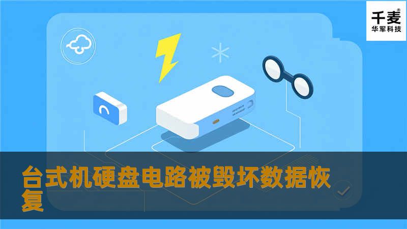 台式机硬盘电路被毁坏数据恢复