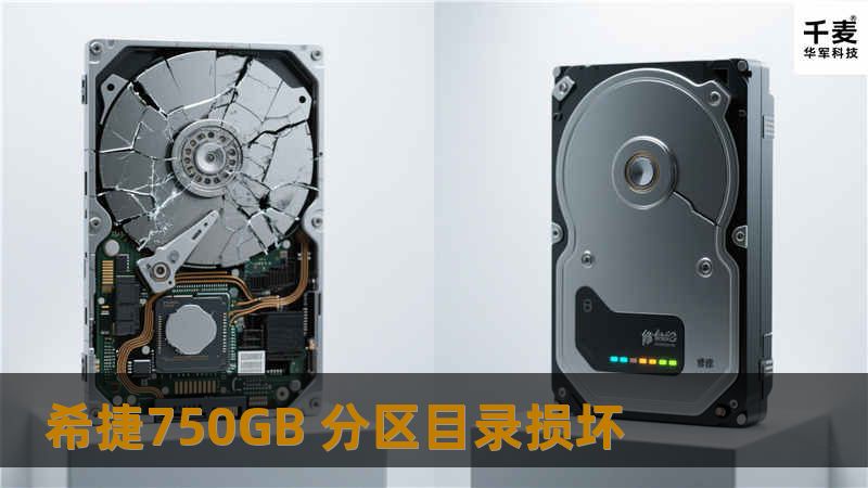 希捷750GB 分区目录损坏