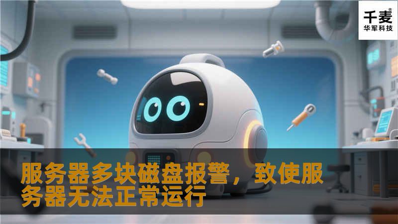 服务器多块磁盘报警,致使服务器无法正常运行