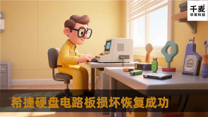 希捷硬盘电路板损坏恢复成功