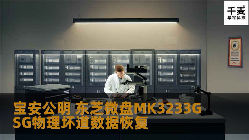 宝安公明 东芝微盘MK3233GSG物理坏道数据恢复