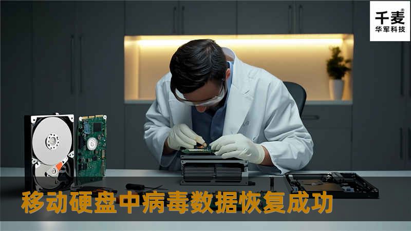 移动硬盘中病毒数据恢复成功