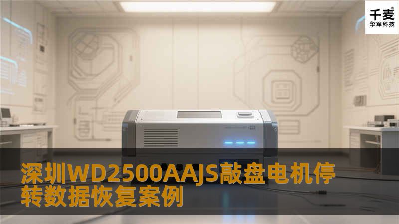 深圳WD2500AAJS敲盘电机停转数据恢复案例
