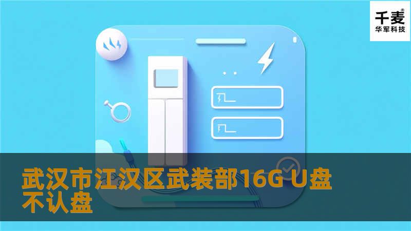 武汉市江汉区武装部16G U盘不认盘