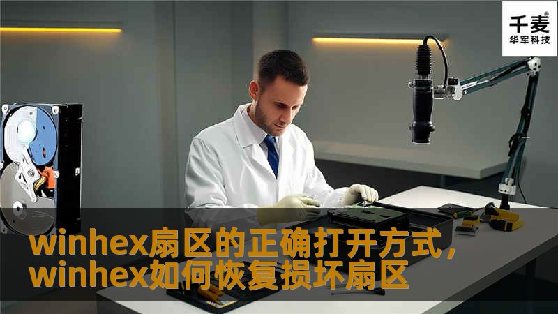 winhex扇区的正确打开方式,winhex如何恢复损坏扇区 winhex扇区的正确打开方式,winhex如何恢复损坏扇区