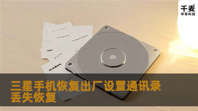 三星手机恢复出厂设置通讯录丢失恢复
