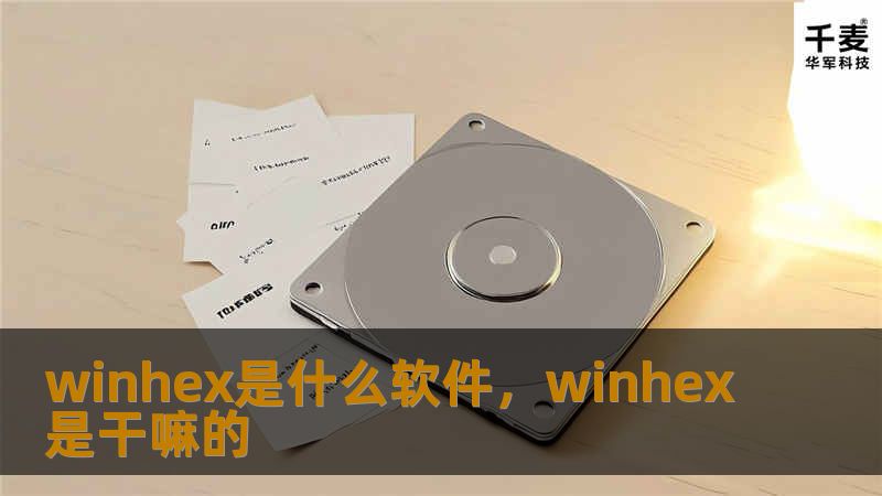 winhex是什么软件,winhex是干嘛的 winhex是什么软件,winhex是干嘛的