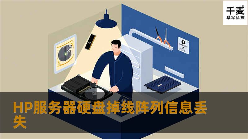 HP服务器硬盘掉线阵列信息丢失