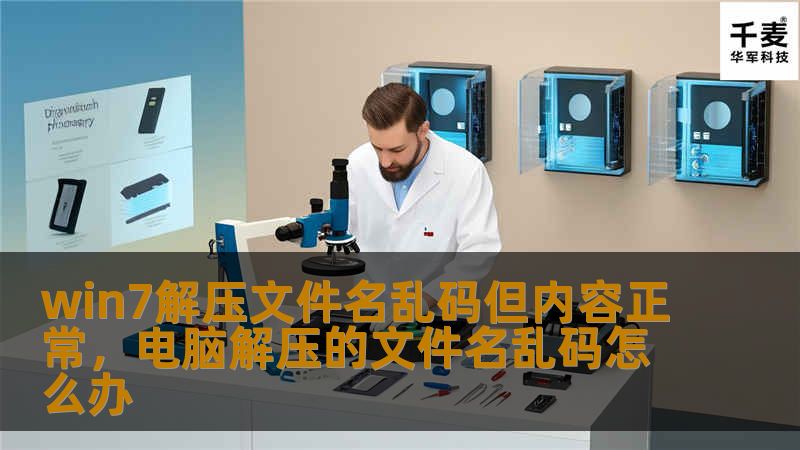 win7解压文件名乱码但内容正常,电脑解压的文件名乱码怎么办 win7解压文件名乱码但内容正常,电脑解压的文件名乱码怎么办