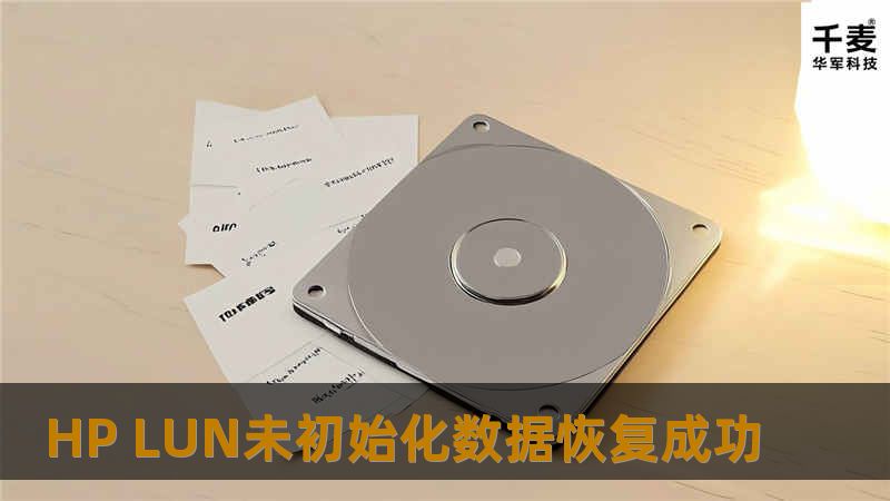 HP LUN未初始化数据恢复成功