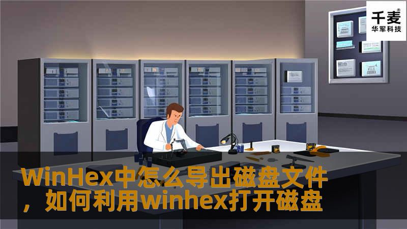 WinHex中怎么导出磁盘文件,如何利用winhex打开磁盘 WinHex中怎么导出磁盘文件,如何利用winhex打开磁盘