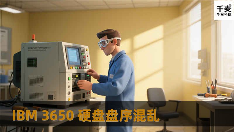 IBM 3650 硬盘盘序混乱