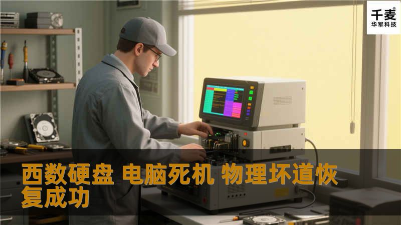 西数硬盘 电脑死机 物理坏道恢复成功