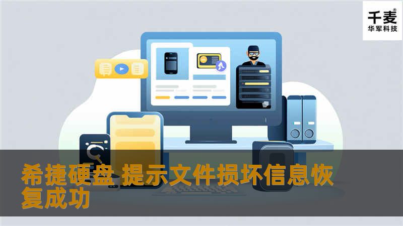 希捷硬盘 提示文件损坏信息恢复成功