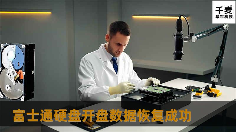 富士通硬盘开盘数据恢复成功