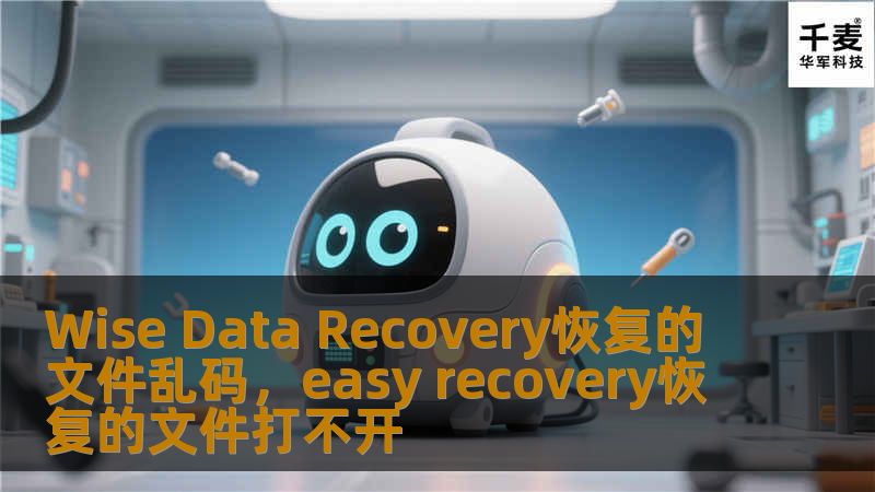 Wise Data Recovery恢复的文件乱码,easy recovery恢复的文件打不开 Wise Data Recovery恢复的文件乱码,easy recovery恢复的文件打不开