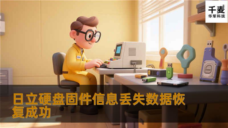 日立硬盘固件信息丢失数据恢复成功