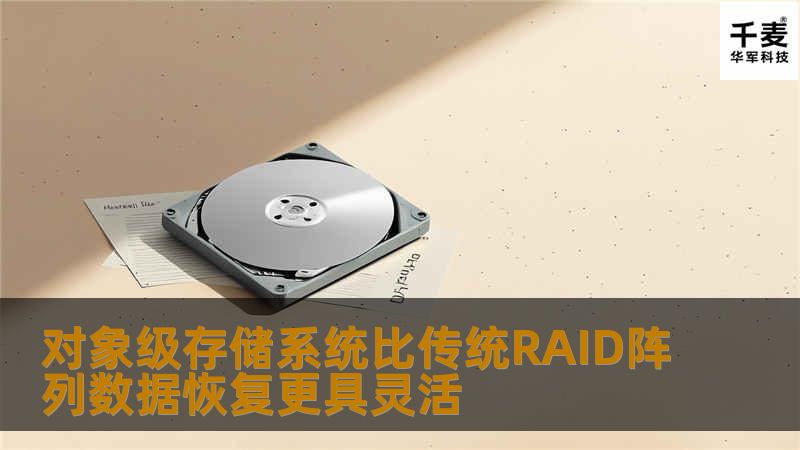 对象级存储系统比传统RAID阵列数据恢复更具灵活