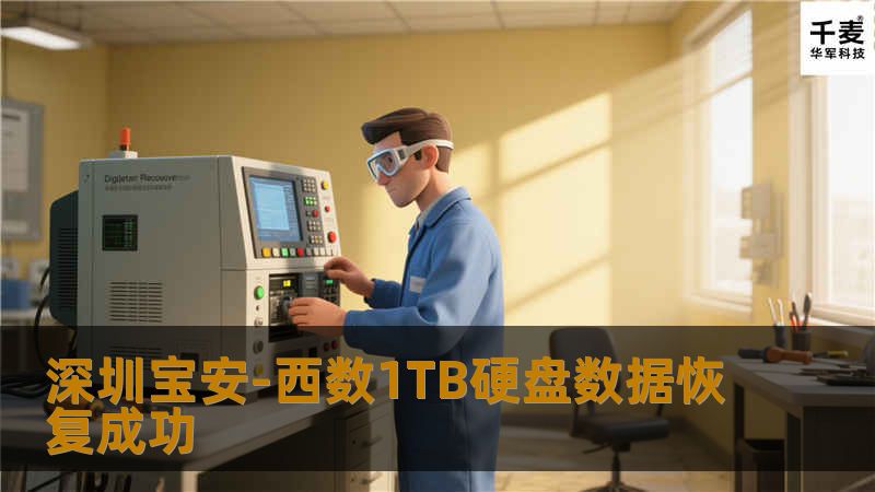 深圳宝安-西数1TB硬盘数据恢复成功