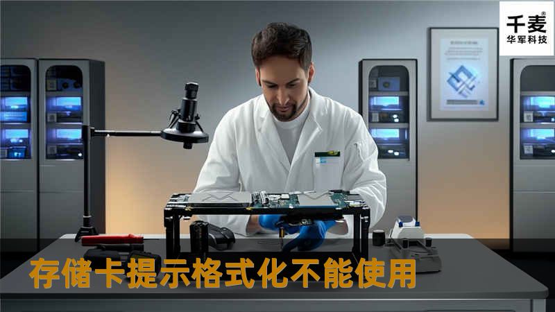 存储卡提示格式化不能使用