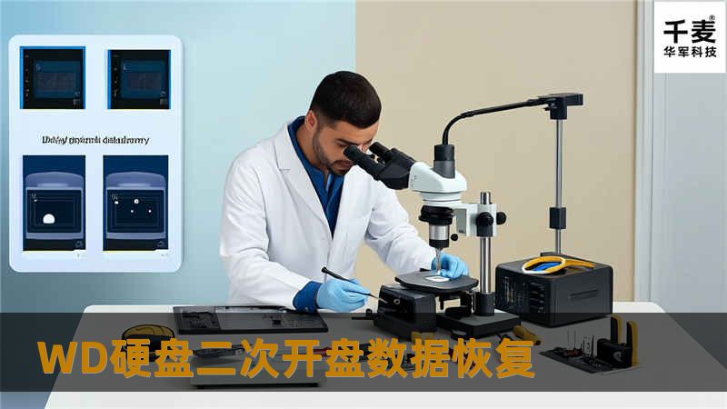 WD硬盘二次开盘数据恢复