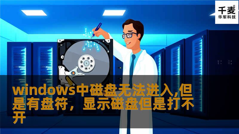 windows中磁盘无法进入,但是有盘符,显示磁盘但是打不开 windows中磁盘无法进入,但是有盘符,显示磁盘但是打不开