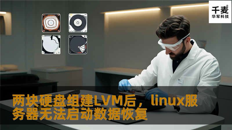 两块硬盘组建LVM后,linux服务器无法启动数据恢复