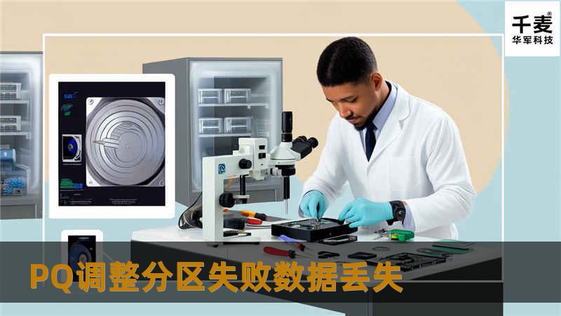 PQ调整分区失败数据丢失