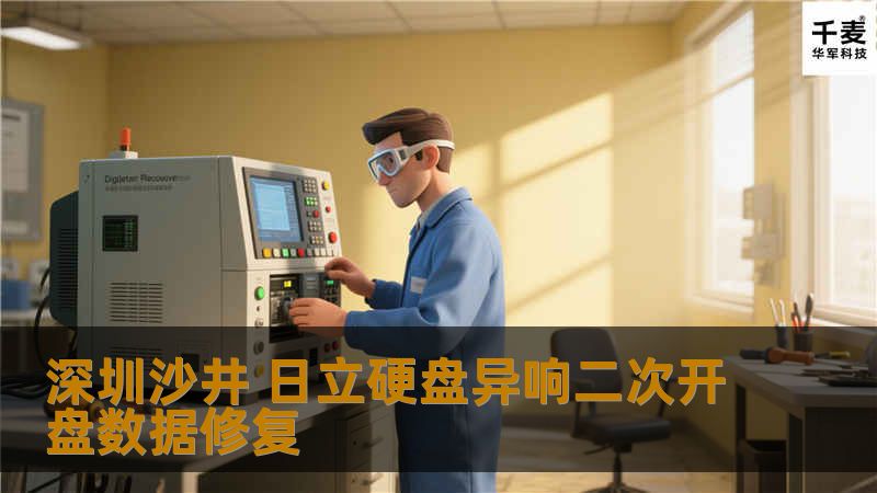 深圳沙井 日立硬盘异响二次开盘数据修复