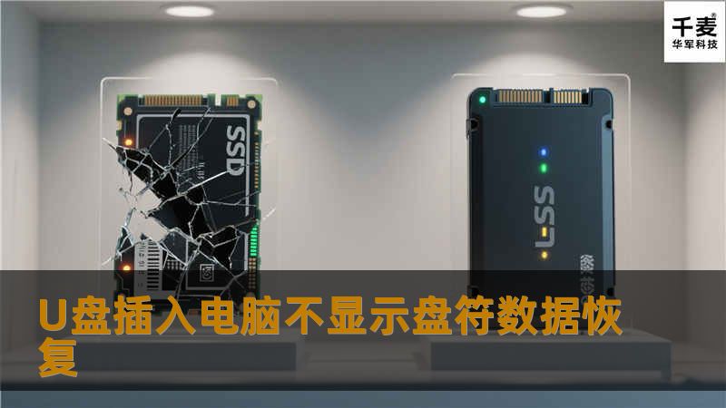 U盘插入电脑不显示盘符数据恢复