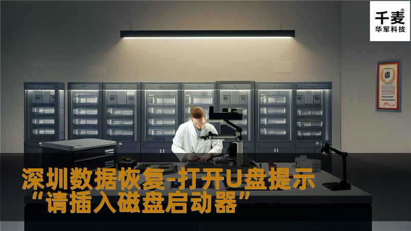 深圳数据恢复-打开U盘提示“请插入磁盘启动器”