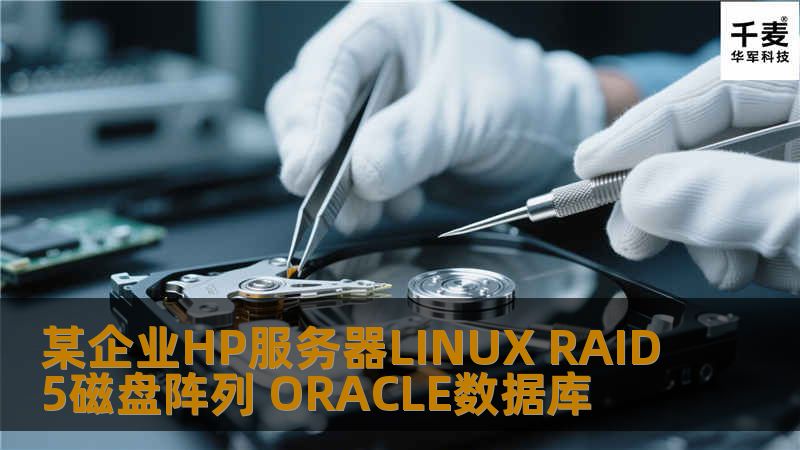 某企业HP服务器LINUX RAID5磁盘阵列 ORACLE数据库