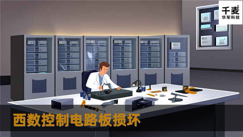 西数控制电路板损坏