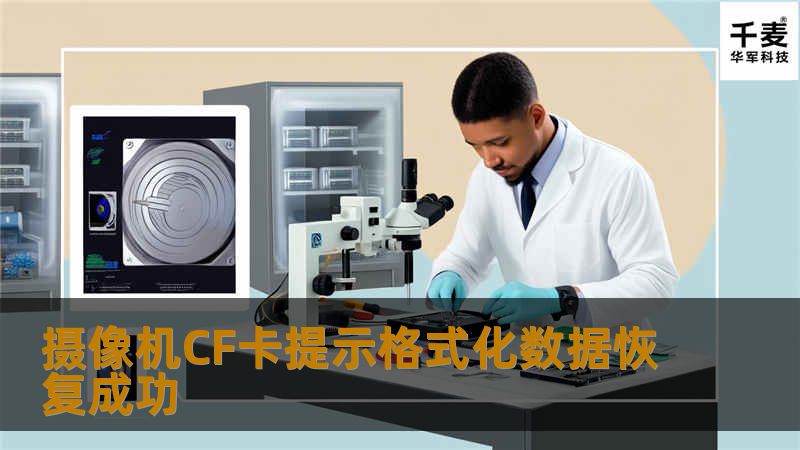摄像机CF卡提示格式化数据恢复成功