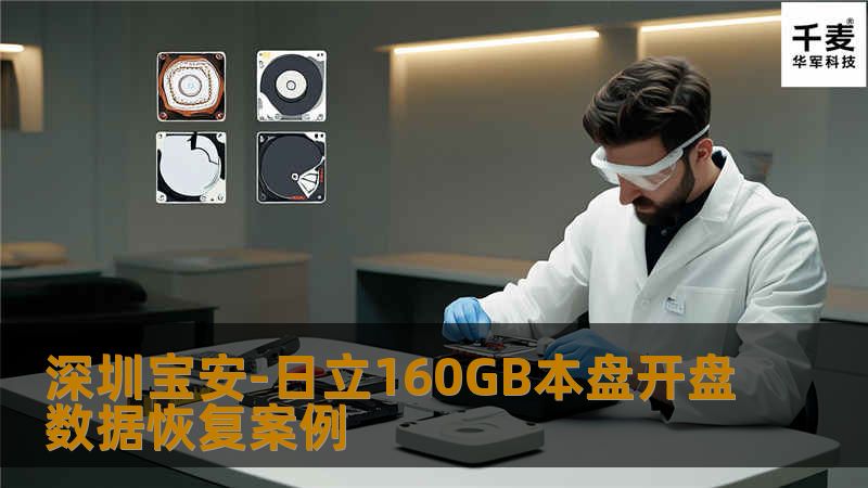 深圳宝安-日立160GB本盘开盘数据恢复案例