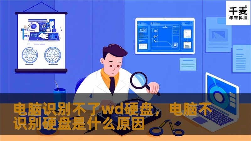 电脑识别不了wd硬盘,电脑不识别硬盘是什么原因 电脑识别不了wd硬盘,电脑不识别硬盘是什么原因