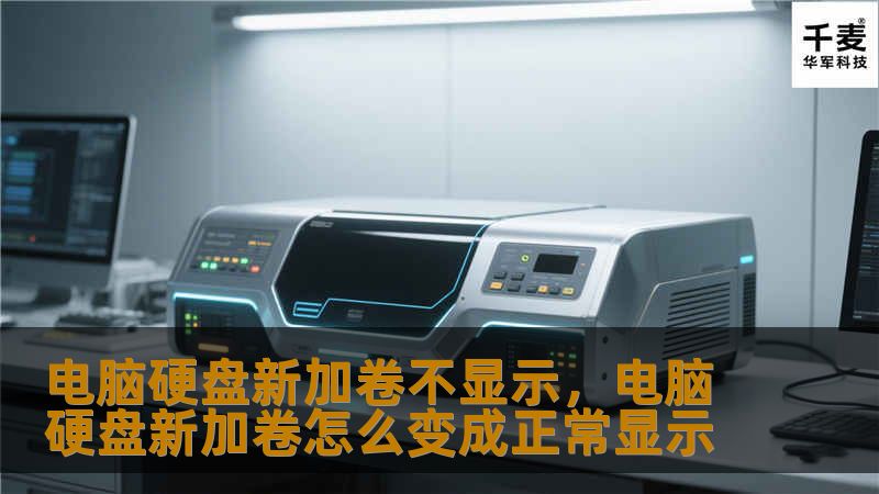 电脑硬盘新加卷不显示,电脑硬盘新加卷怎么变成正常显示 电脑硬盘新加卷不显示,电脑硬盘新加卷怎么变成正常显示