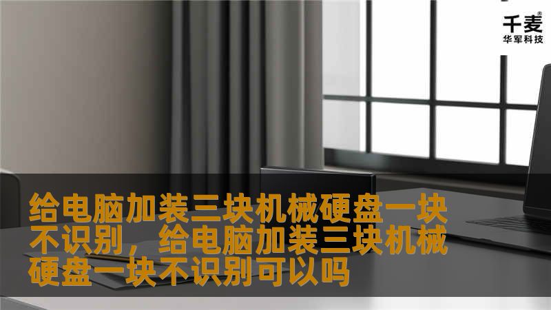 给电脑加装三块机械硬盘一块不识别,给电脑加装三块机械硬盘一块不识别可以吗 给电脑加装三块机械硬盘一块不识别,给电脑加装三块机械硬盘一块不识别可以吗