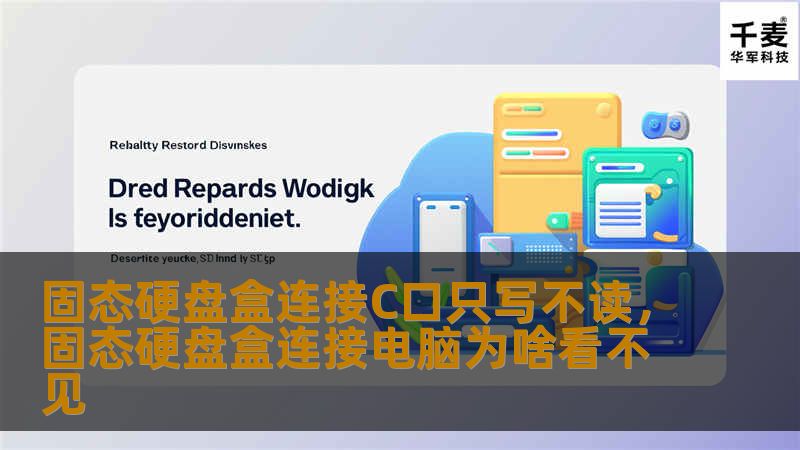 固态硬盘盒连接C口只写不读,固态硬盘盒连接电脑为啥看不见 固态硬盘盒连接C口只写不读,固态硬盘盒连接电脑为啥看不见