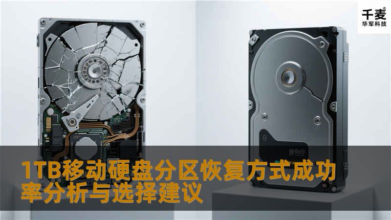 1TB移动硬盘分区恢复方式成功率分析与选择建议 1TB移动硬盘分区恢复方式成功率分析与选择建议