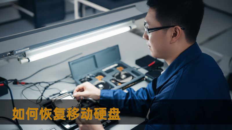 如何恢复移动硬盘
