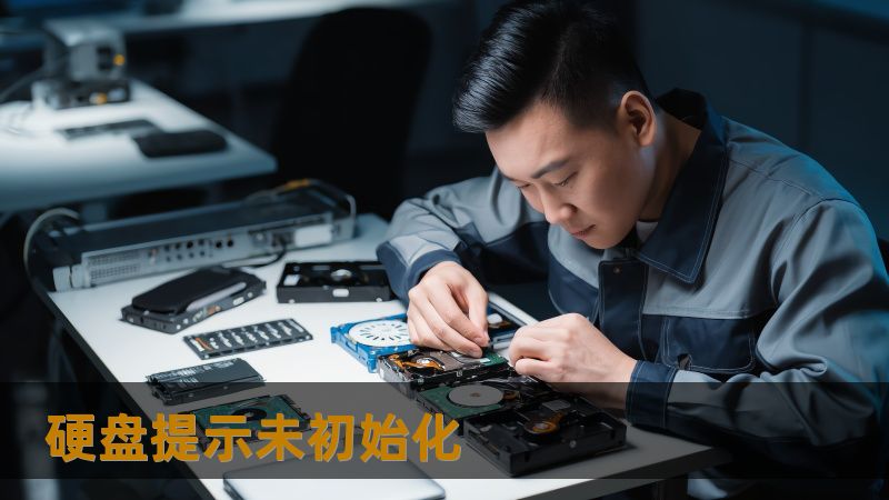 硬盘提示未初始化