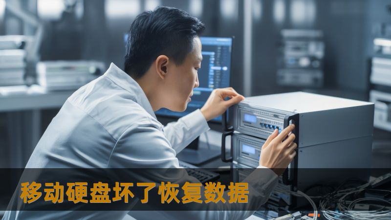 移动硬盘坏了恢复数据