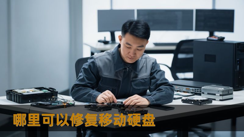 哪里可以修复移动硬盘