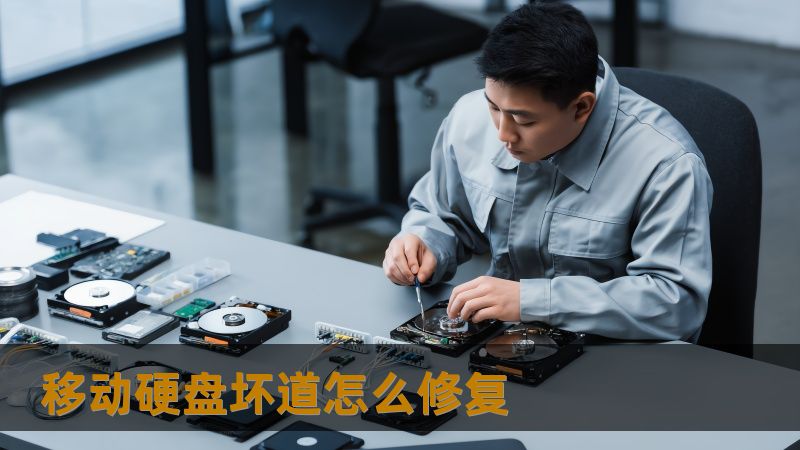 移动硬盘坏道怎么修复